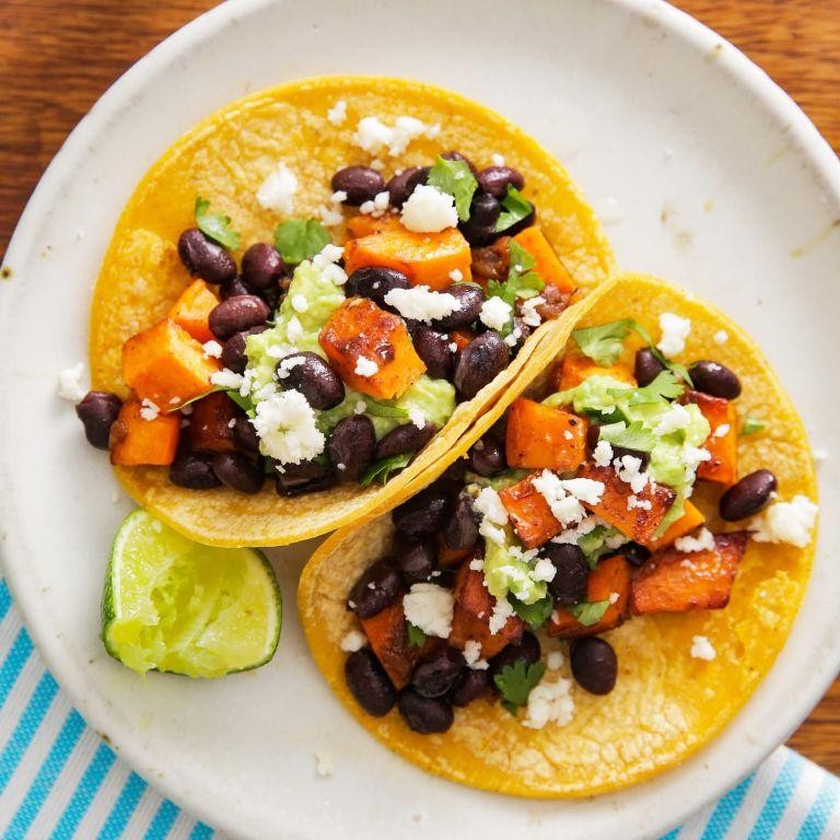 Satisfying Sweet Potato and Black Bean Tacos