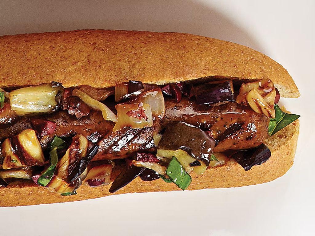 Sausage and Eggplant Caponata