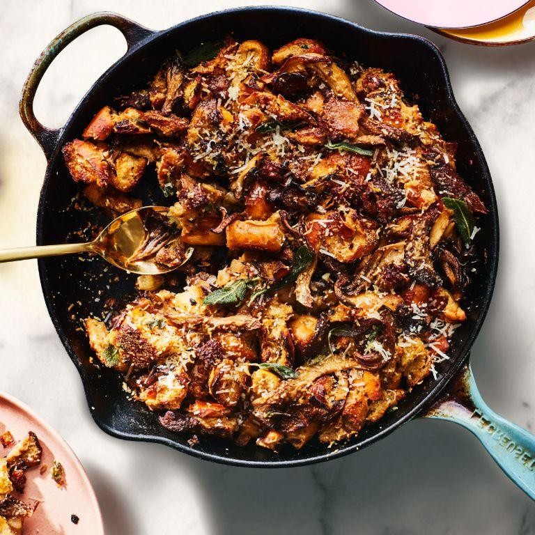 Sausage and Mushroom Skillet