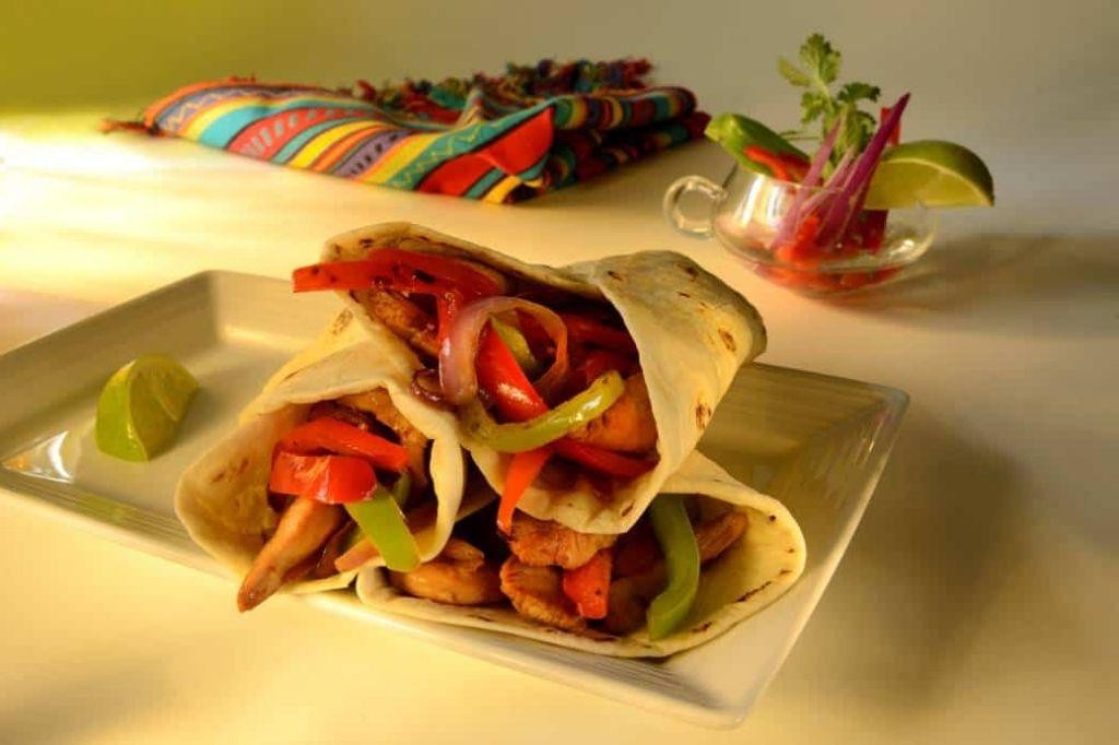 Sautéed Hatch Chili Chicken Fajitas