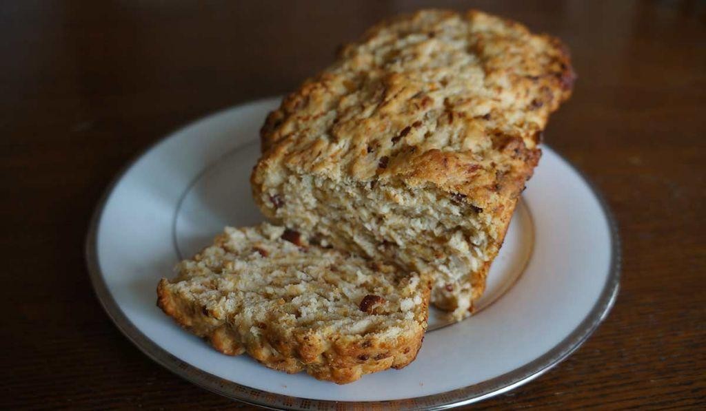 Savory Bacon Cheddar Beer Bread
