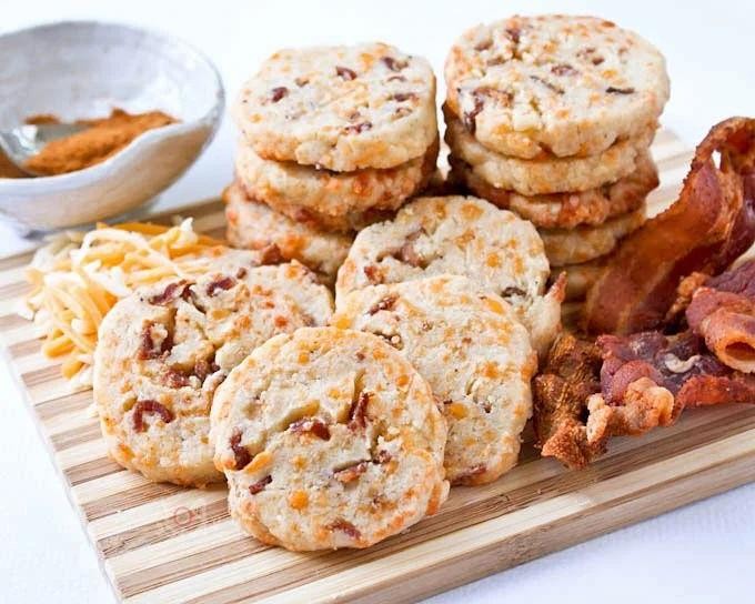 Savory Bacon and Cheese Gluten Free Biscuits