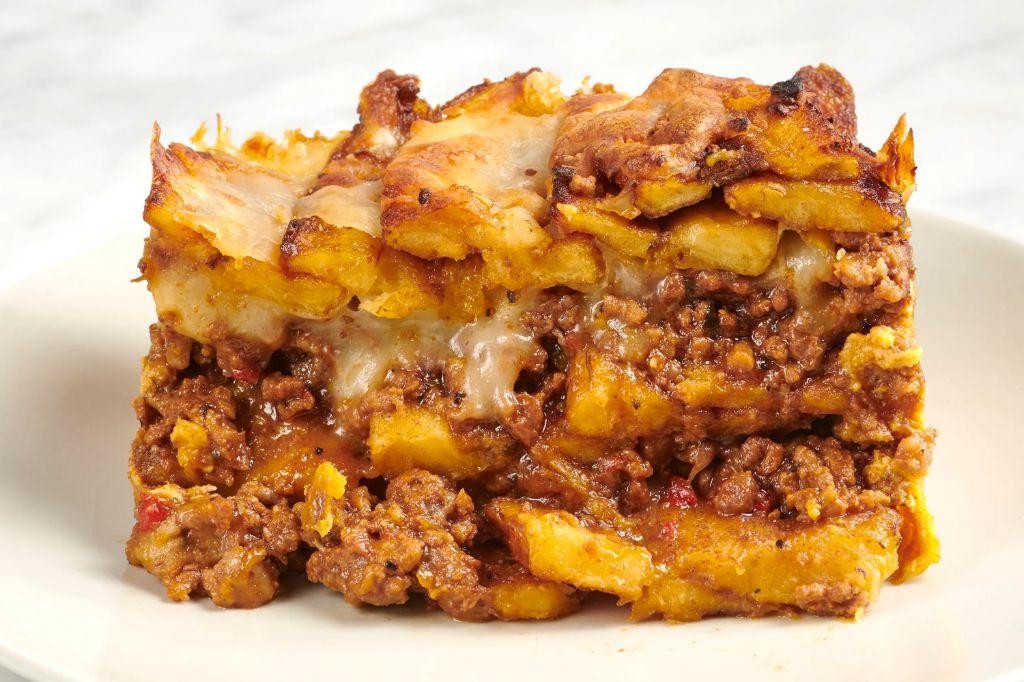 Savory Baked Plantain Casserole