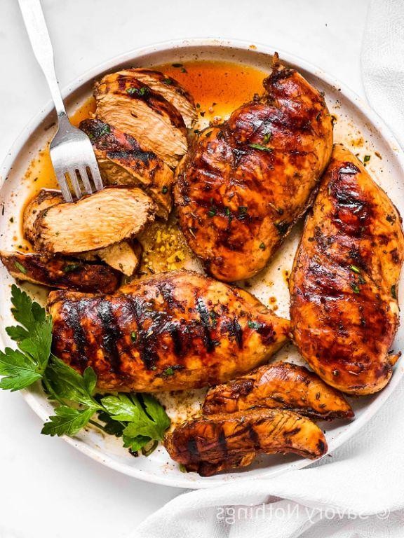 Savory Balsamic Grilled Chicken