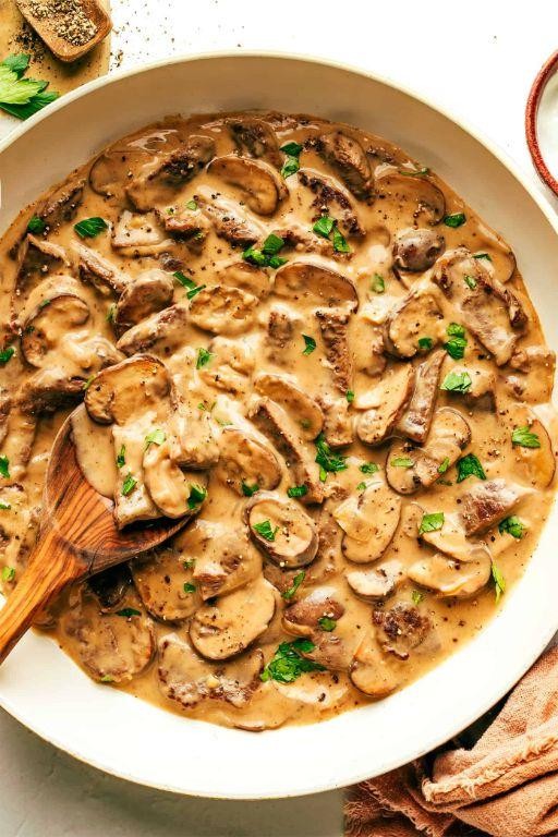 Savory Beef and Mushroom Stroganoff