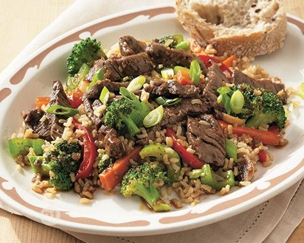 Savory Beef and Rice Skillet