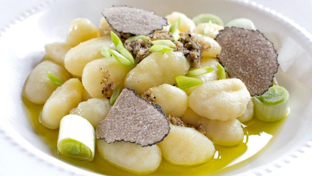 Savory Black Truffle Oil and Ricotta Gnocchi