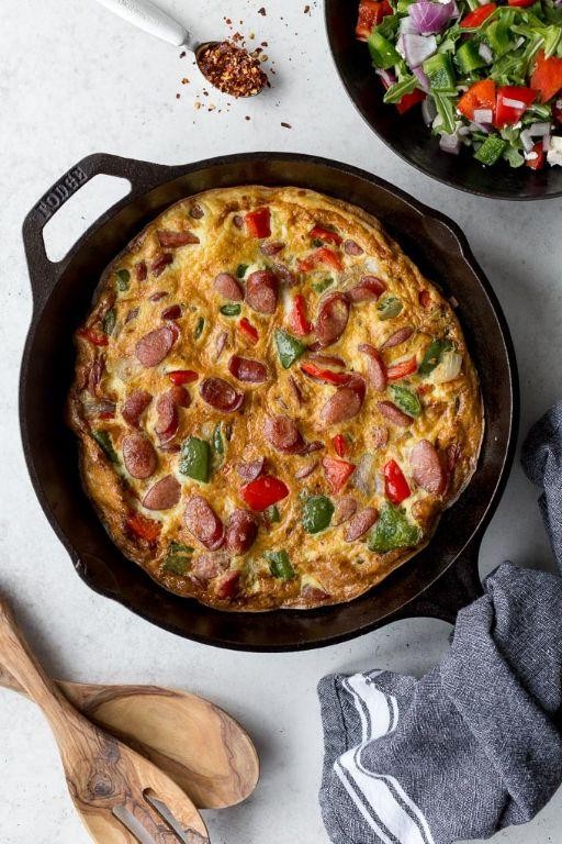 Savory Breakfast Sausage Frittata