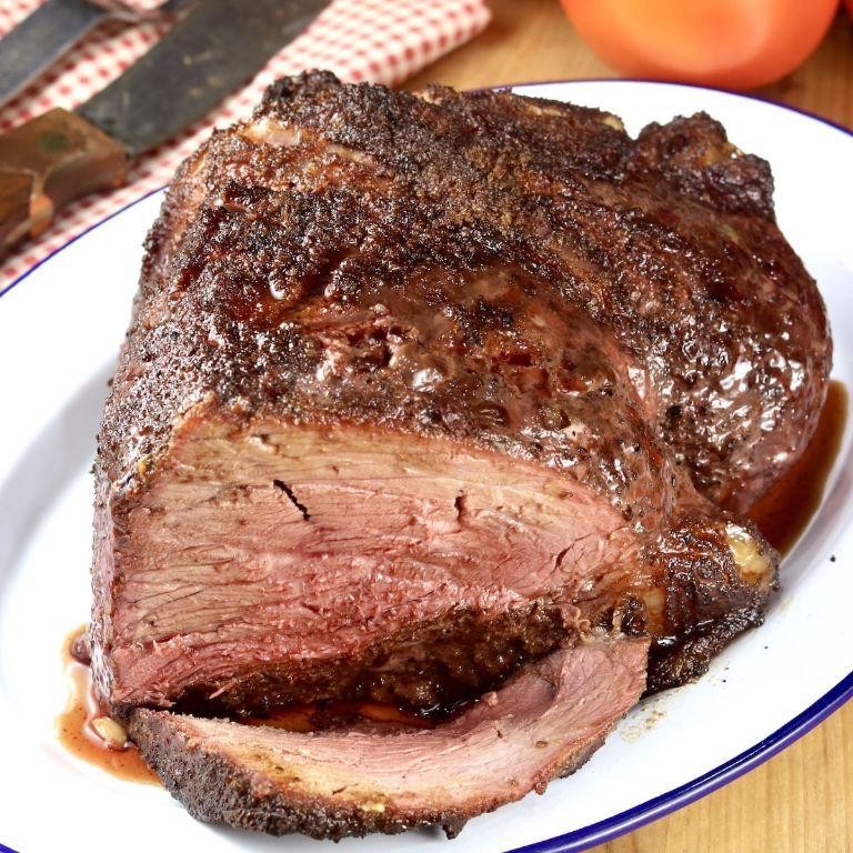 Savory Brown Sugar Rump Roast