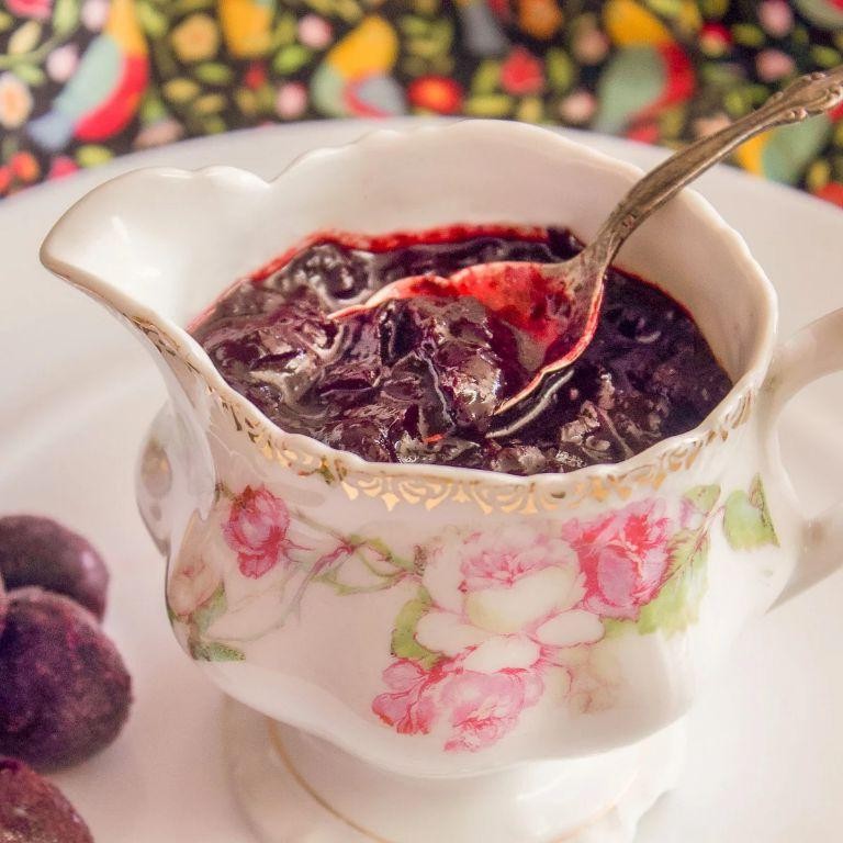 Savory Cherry Wine Reduction Sauce