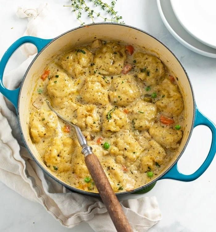 Savory Chicken and Dumplings