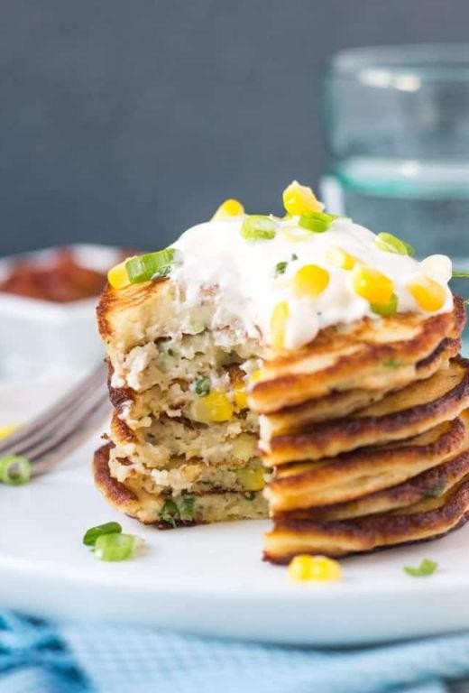 Savory Corn and Potato Pancakes