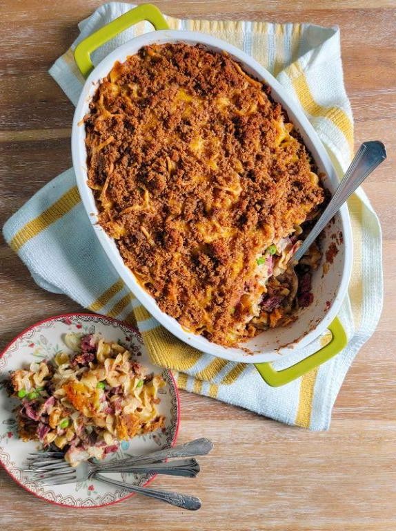 Savory Corned Beef and Rice Casserole
