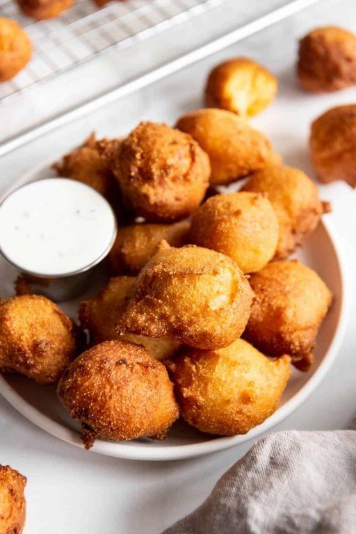 Savory Cornmeal Batter for Hush Puppies