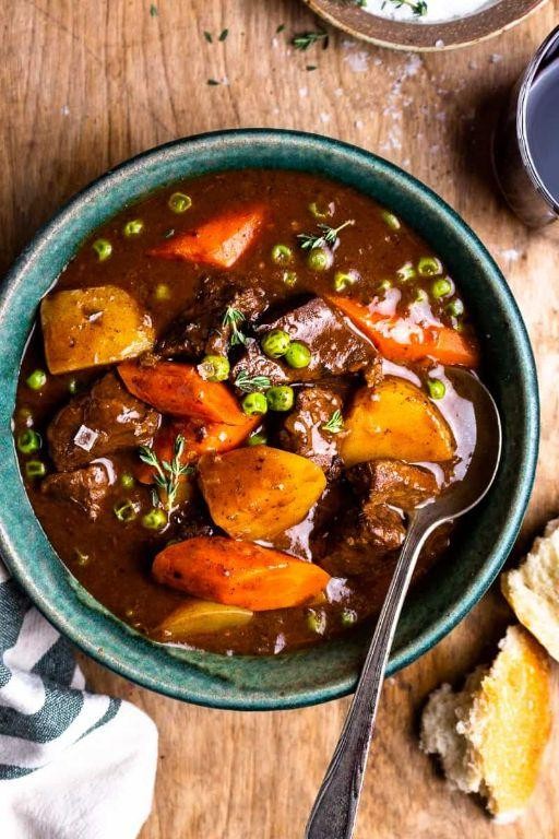 Savory Cubed Venison Stew