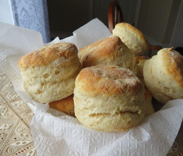 Savory Curdled Milk Biscuits