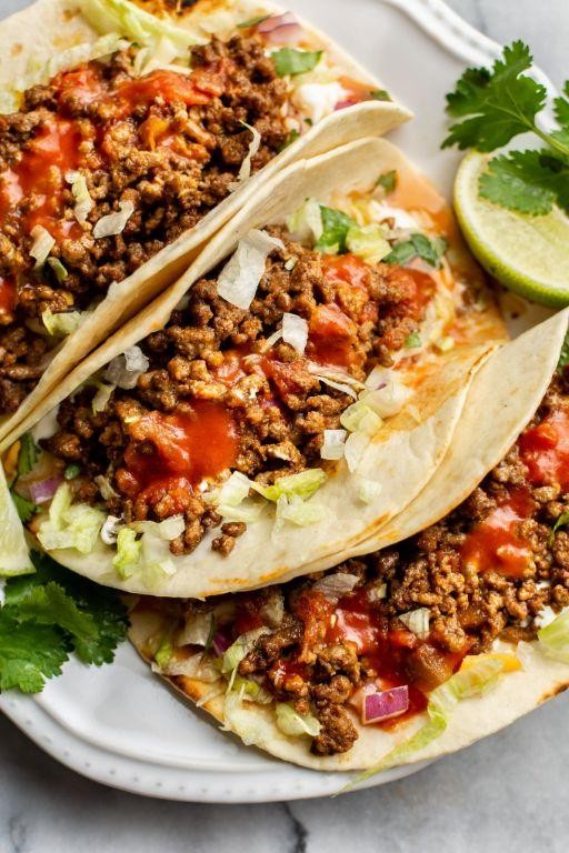 Savory Ground Beef Tacos