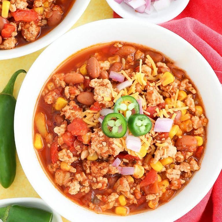 Savory Ground Turkey Chili
