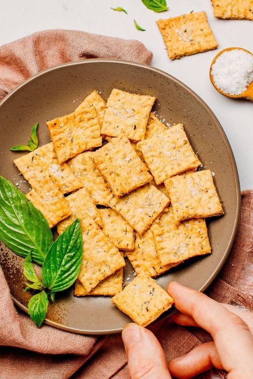 Savory Herb Crackers