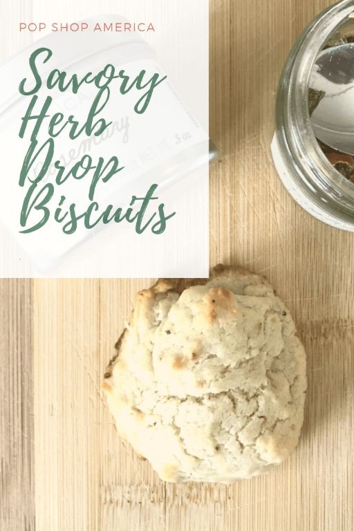 Savory Herb Hotcake Drop Biscuits
