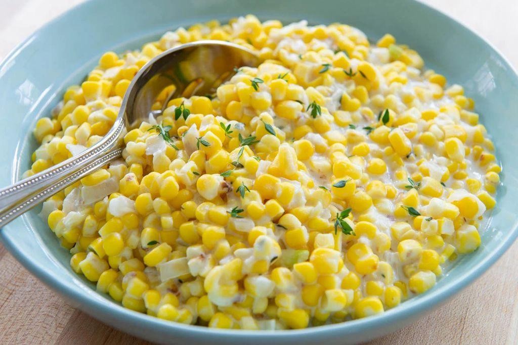 Savory Herb and Butter Creamed Corn