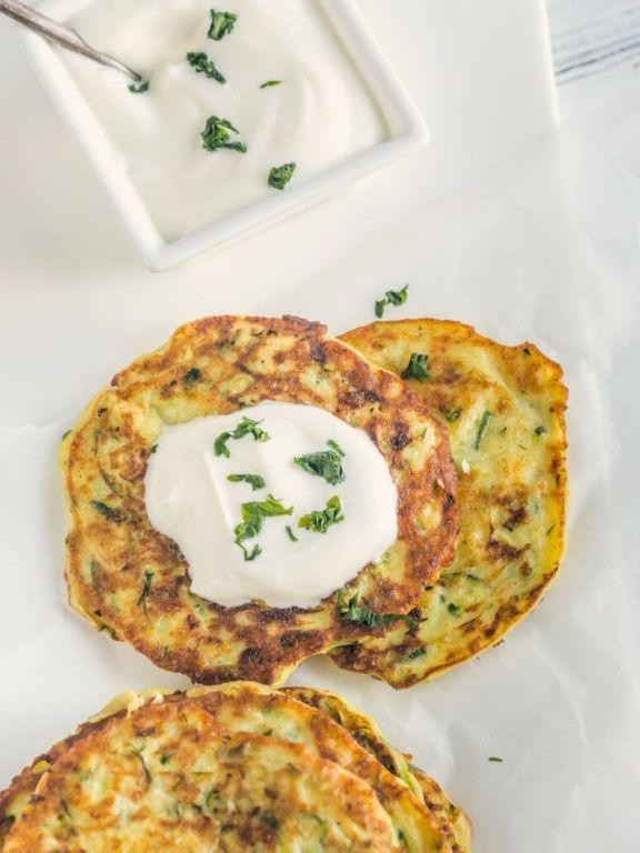 Savory Herb and Cheese Gluten-Free Pancakes