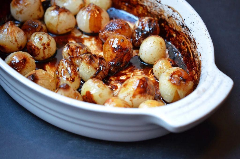 Savory Herb-Roasted Pearl Onions