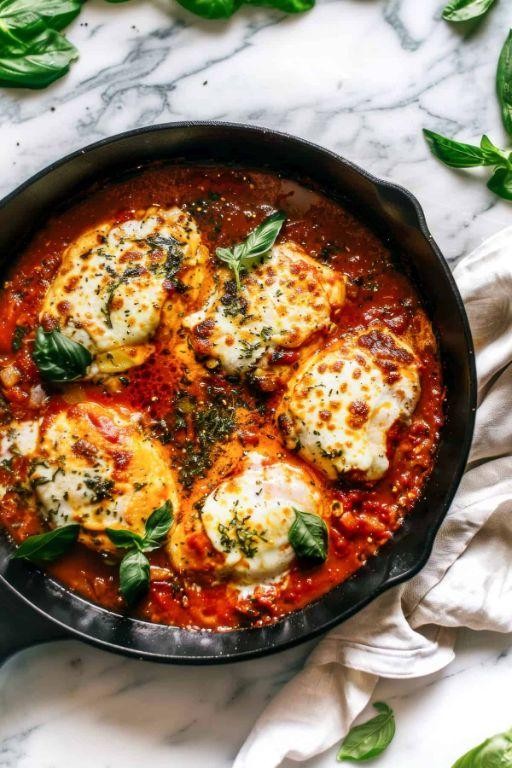 Savory Italian Chicken in a Pot with Tomatoes