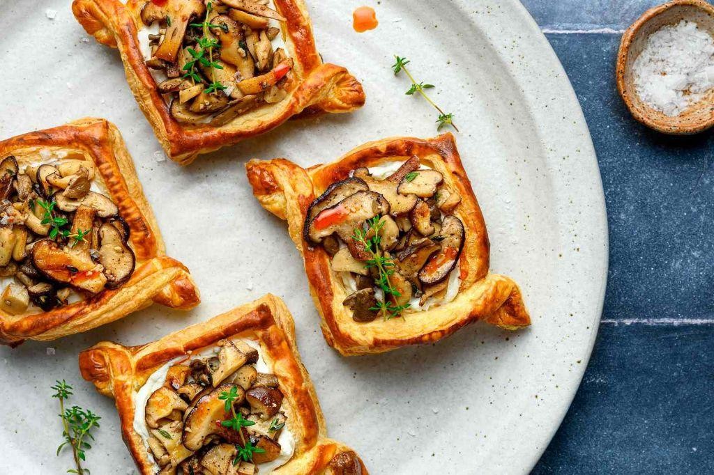 Savory Mixed Mushroom Tart