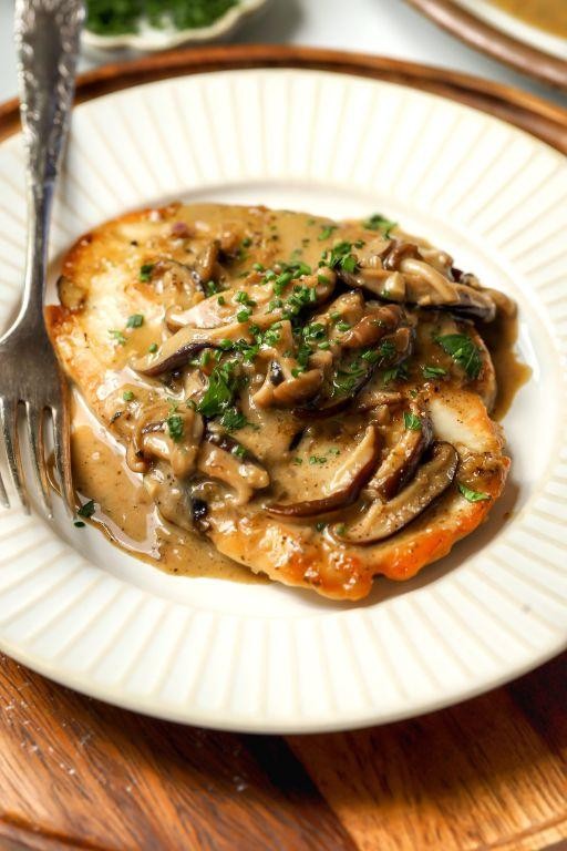 Savory Mushroom Chicken Marsala