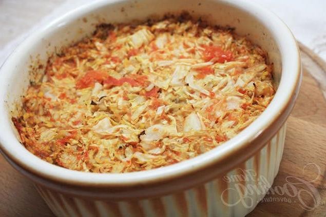 Savory Mushroom and Cabbage Casserole