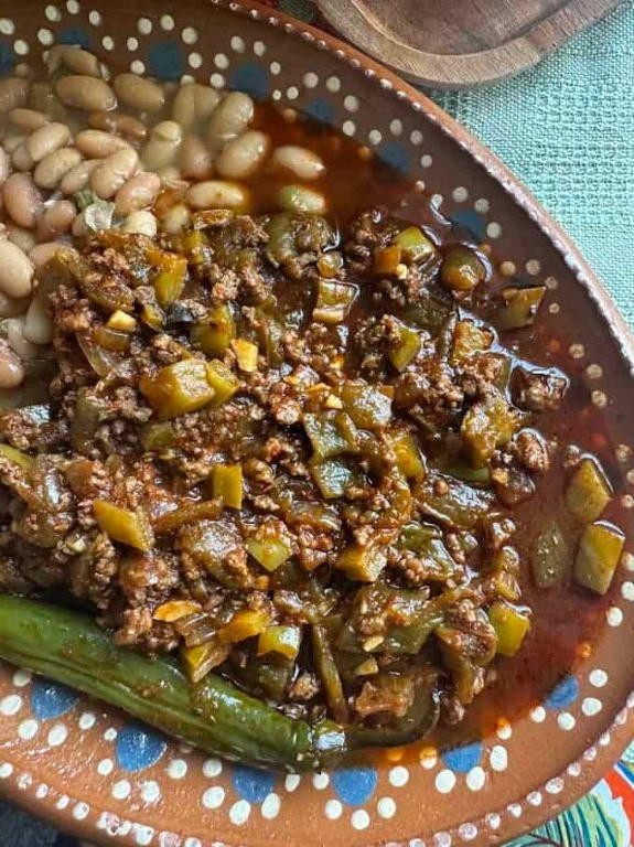 Savory Nopalitos Cactus Stew