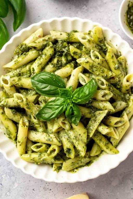 Savory Pesto Parmesan Drizzle