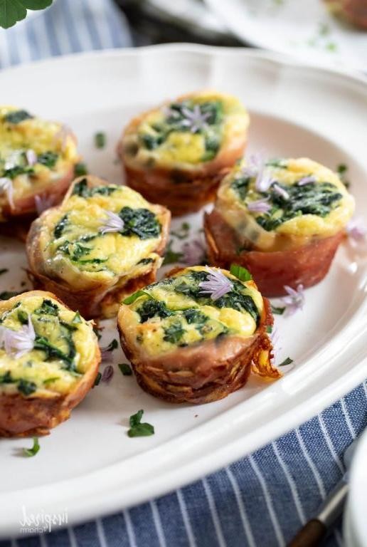 Savory Prosciutto and Spinach Tart