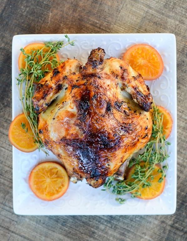 Savory Rosemary Air Fryer Roast Chicken
