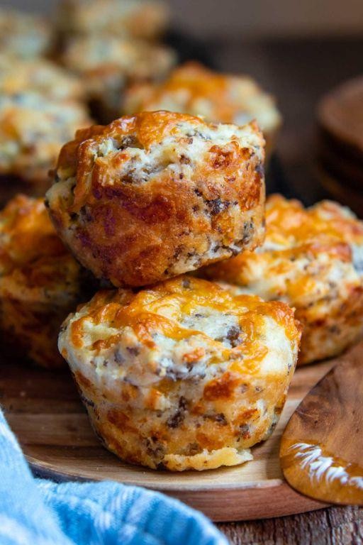 Savory Sausage and Cheese Breakfast Muffins