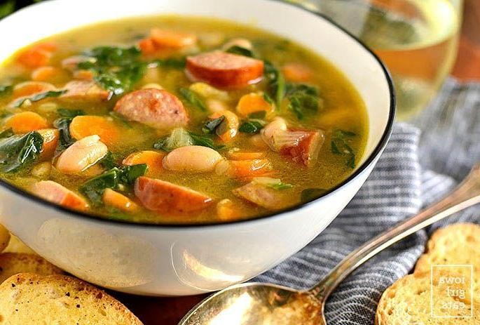 Savory Smoked Sausage and White Bean Stew