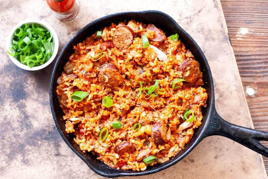 Savory Smoked Turkey Sausage Jambalaya