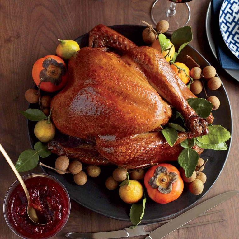 Savory Soy and Honey Brined Turkey