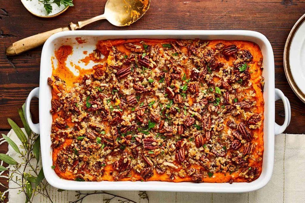 Savory Split Pea and Sweet Potato Casserole