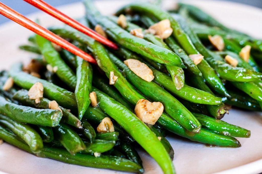 Savory String Bean Stir-Fry