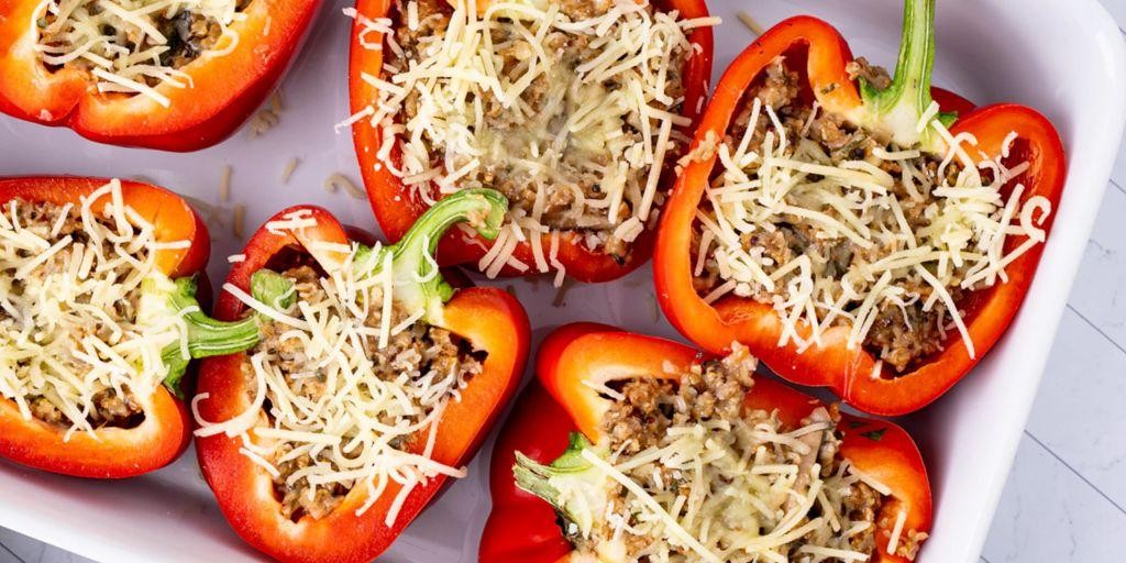 Savory Stuffed Bell Peppers