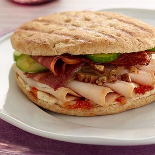Savory Turkey and Panini Sandwich
