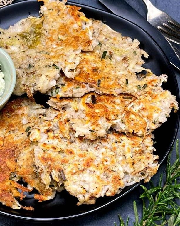 Savory Vegan Sauerkraut Pancakes