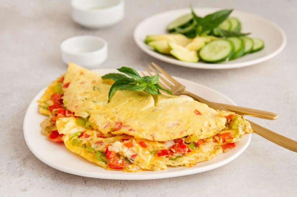 Savory Vegetable Omelette