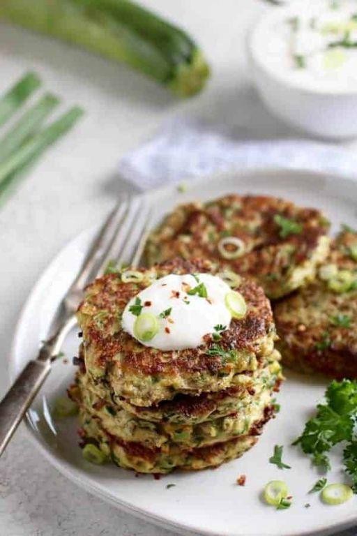 Savory Zucchini Fritters
