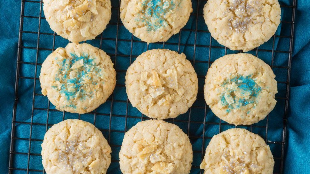 Sea Salt and Vinegar Potato Chip Cookies