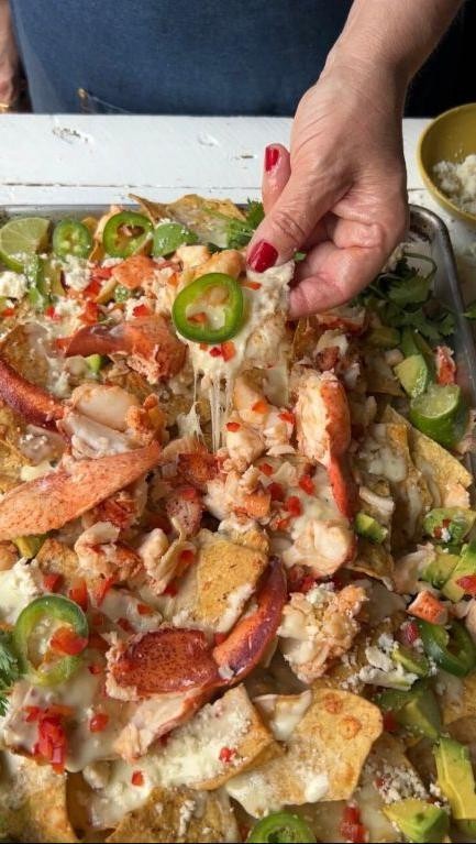 Seafood Sensation Baked Nachos