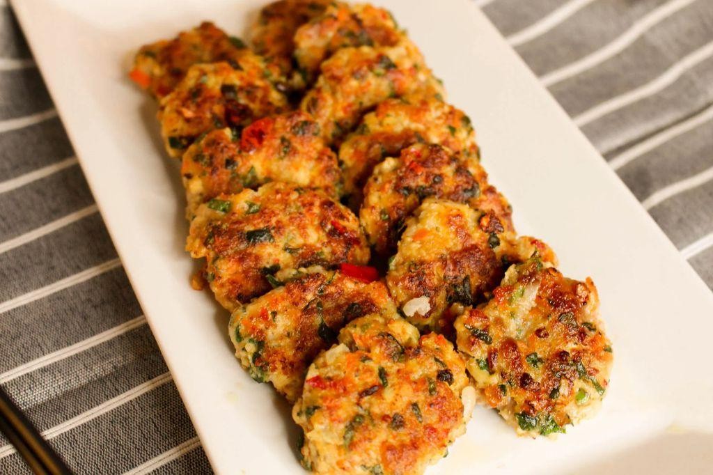 Seoul Street Food Ground Pork Pancakes