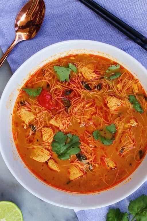 Serrano Pepper Thai Noodle Soup